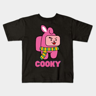 Among Us BT21 Cooky Kids T-Shirt